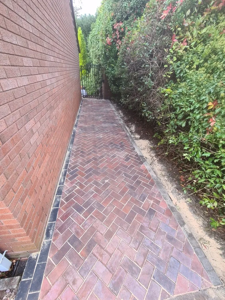 Block Paved Pathway - Wallsall